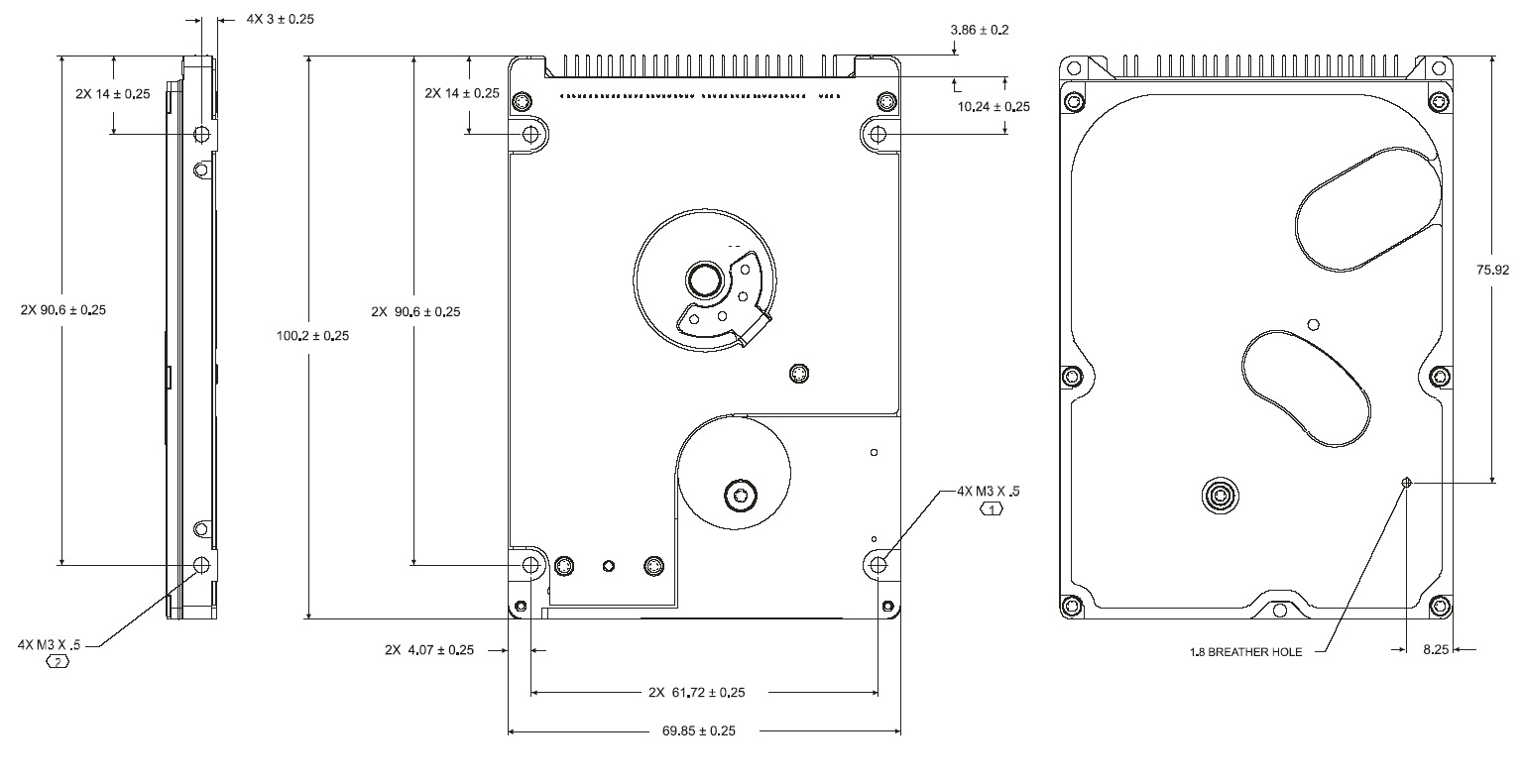Sata 2. Hdd 320gb seagate pipeline hd2. Hdd 3. габариты ssd 2. размеры отверстий крепежа жесткого диска ssd 2.