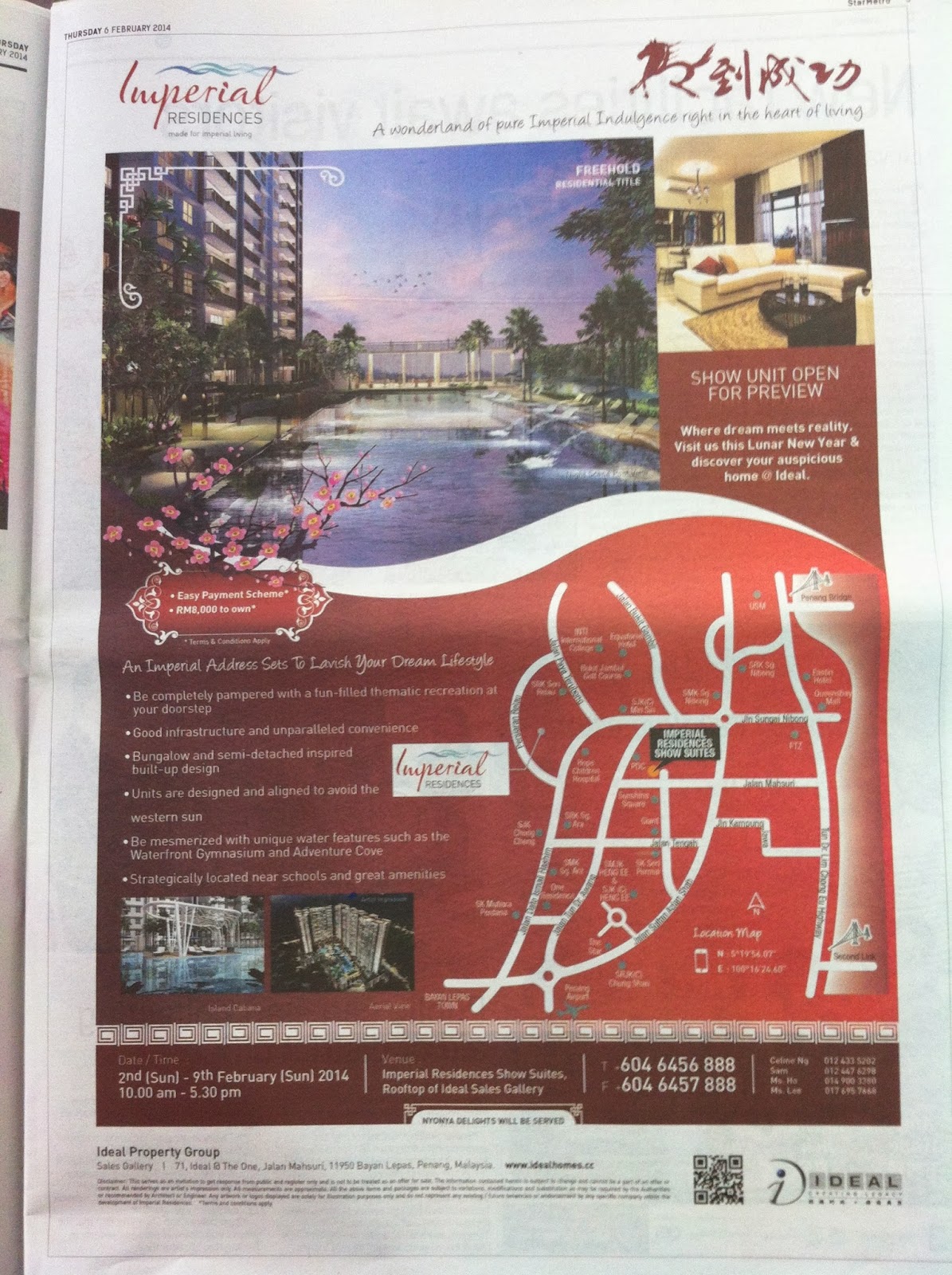 Penang Real Estate Imperial Residences