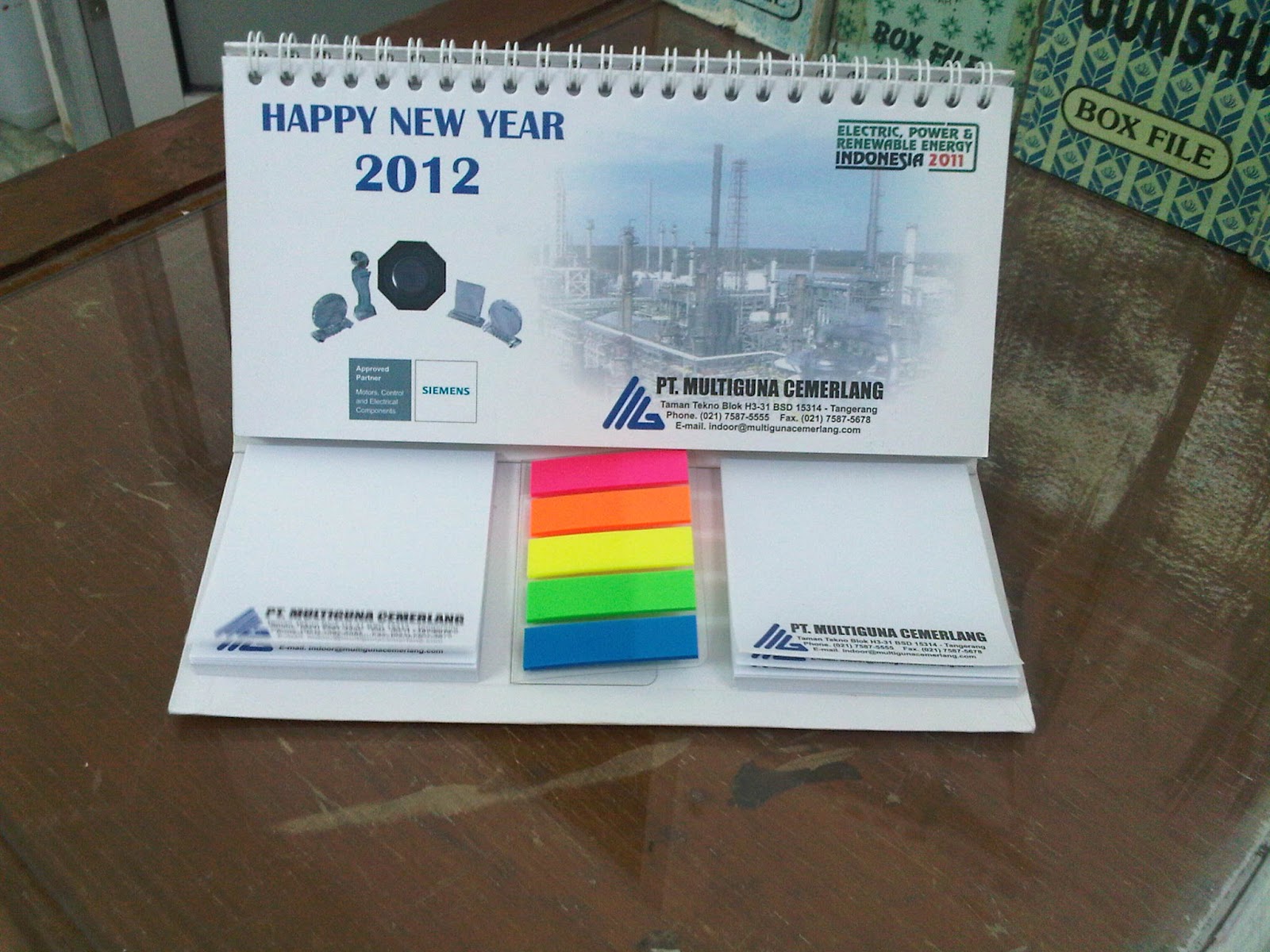 PROMOPLUS Sticky post it note Kalender