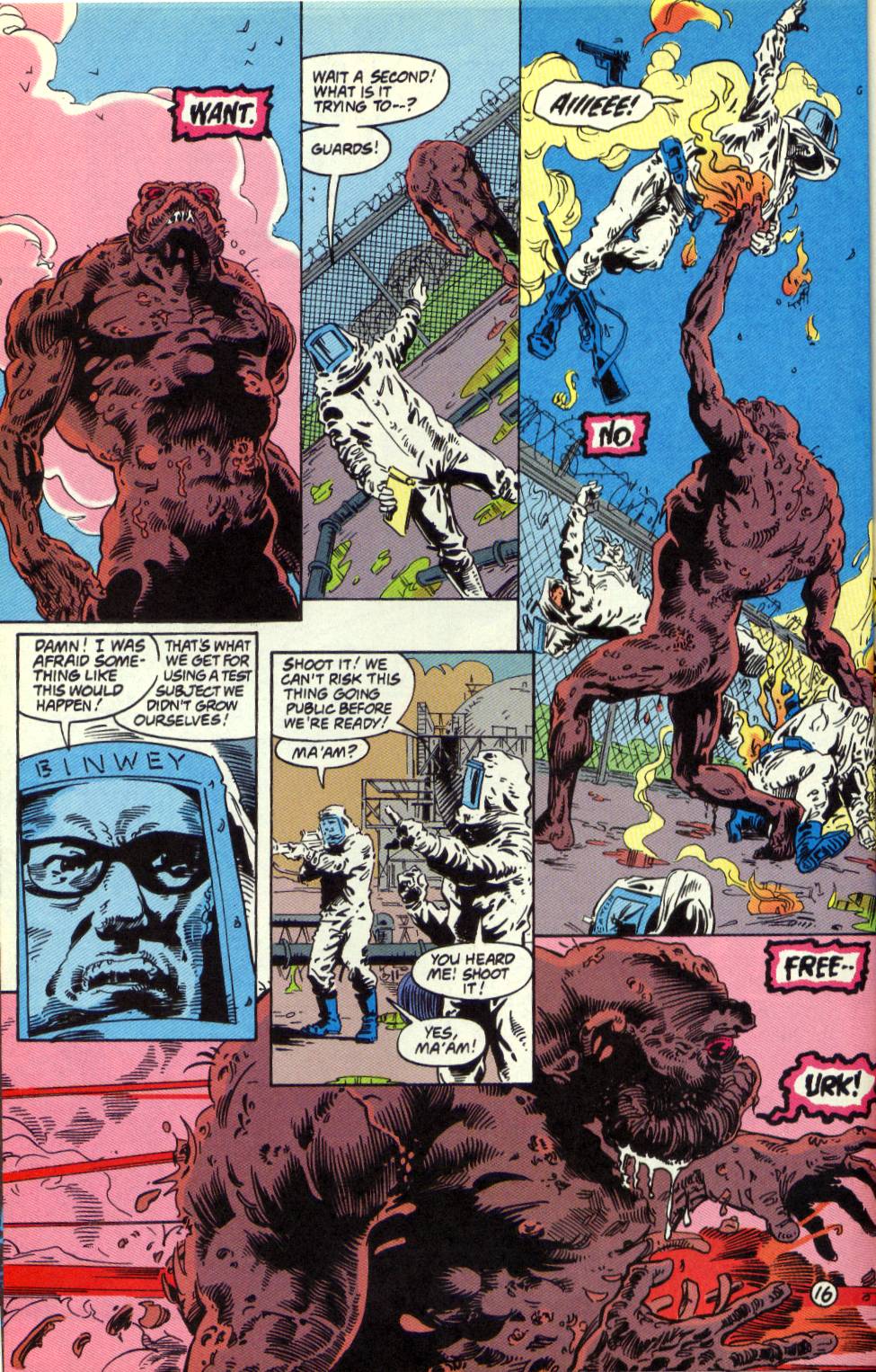 Read online Swamp Thing (1982) comic -  Issue #127 - 17