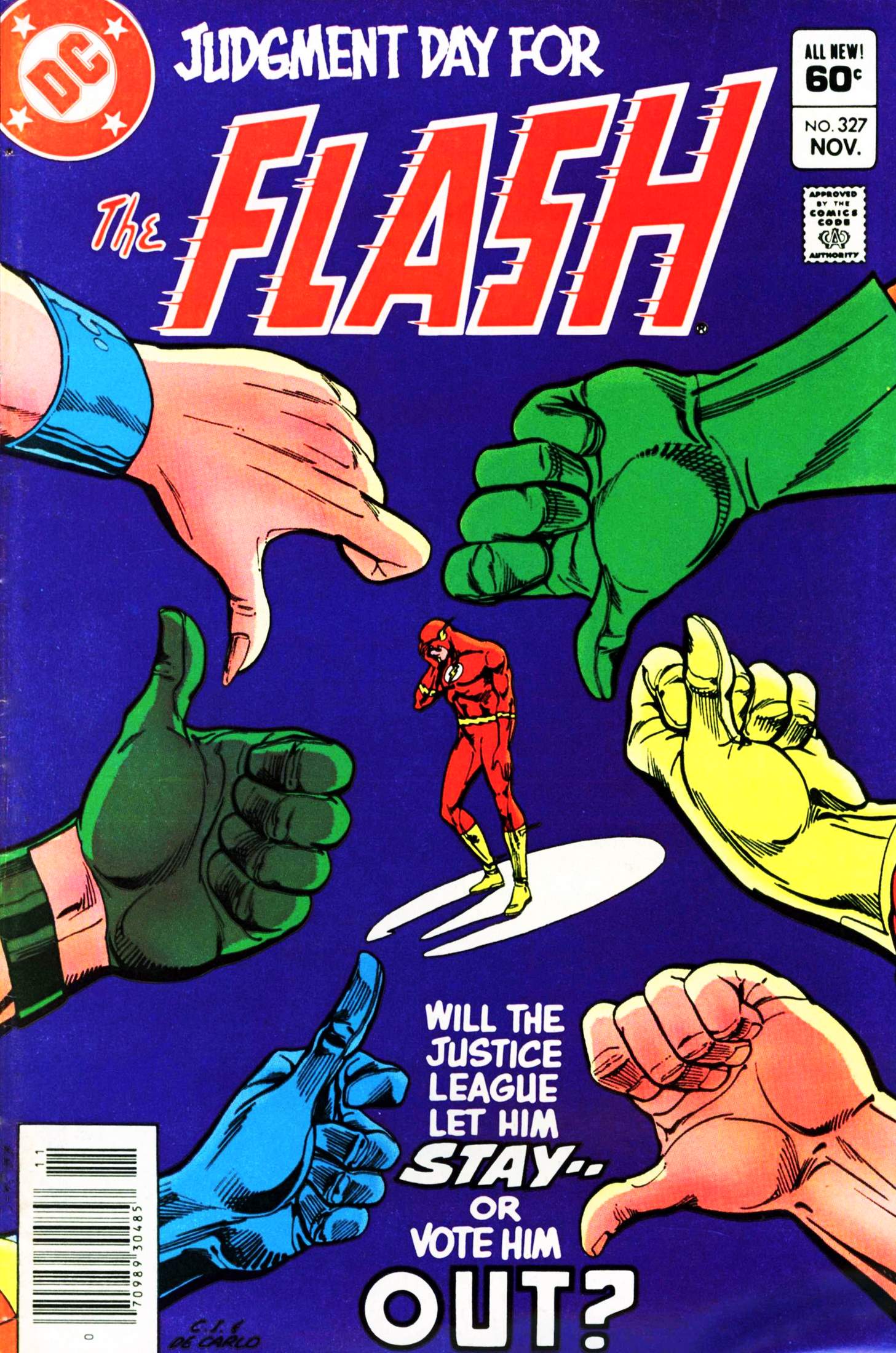 Read online The Flash (1959) comic -  Issue #327 - 1