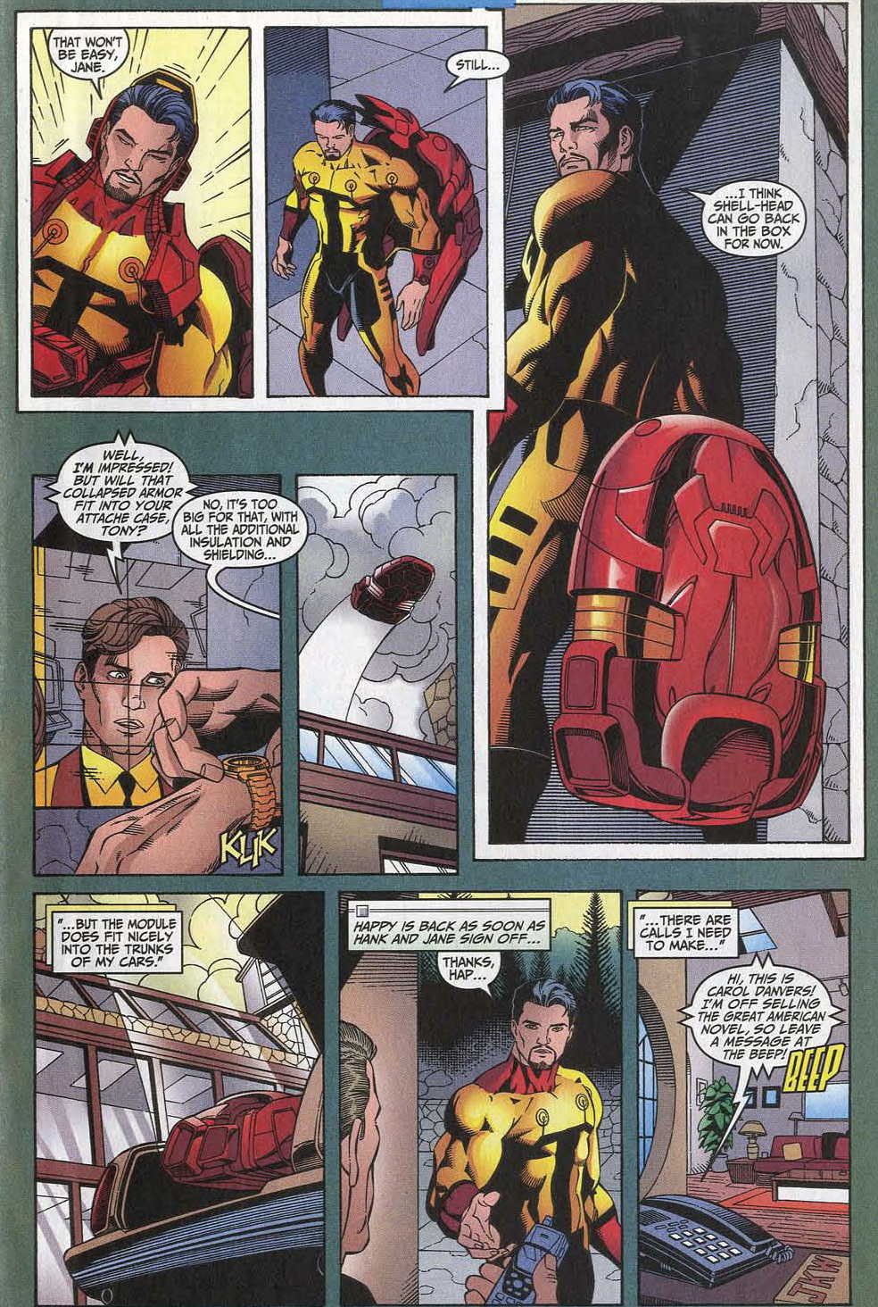 Read online Iron Man (1998) comic -  Issue #15 - 12