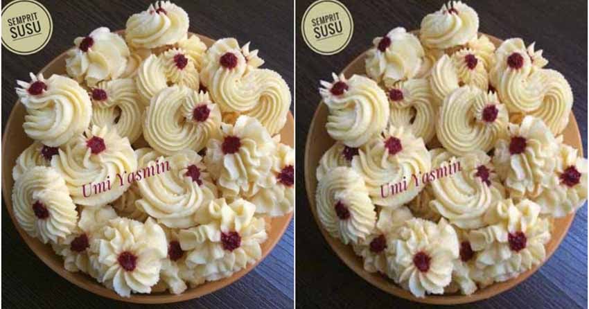 Resep Kue Semprit Susu Enak, Renyah. Praktis Tanpa Ribet Bikinnya dan No Terigu dan Kuning Telor