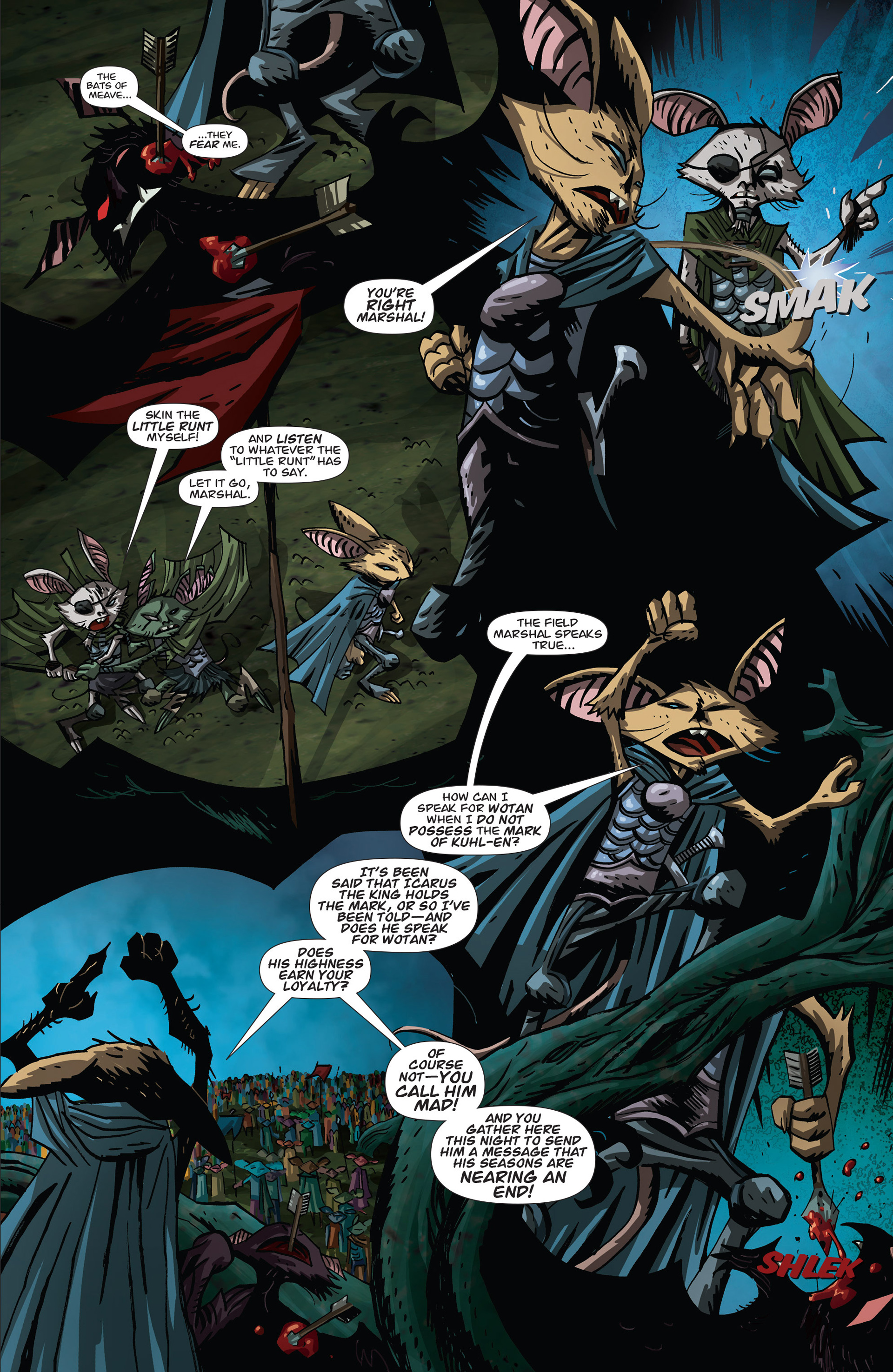 The Mice Templar Volume 4: Legend issue 11 - Page 21