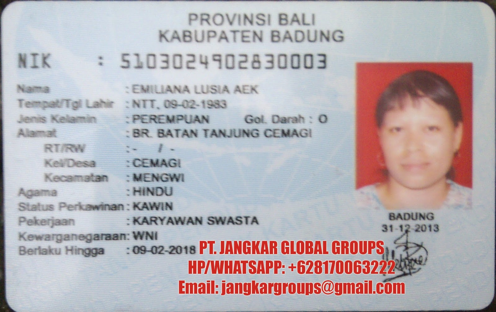 Jangkar Groups: VISA NIGERIA FOR STR (Subject To Regularization)