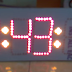 Đồng hồ led Quảng cáo Giờ : Phút : Giây dùng 12V