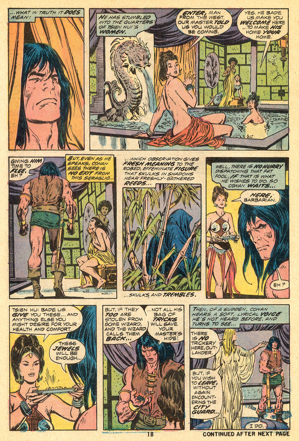 Read online Conan the Barbarian (1970) comic -  Issue #32 - 13