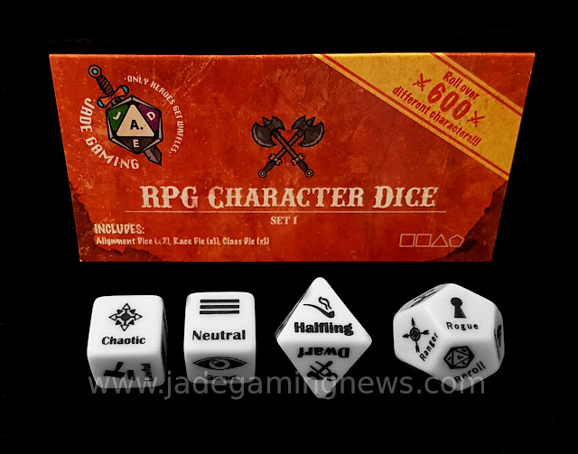 RPG Character Dice Set II Jade Gaming News