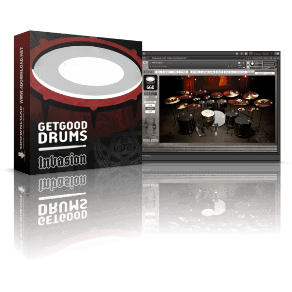 GetGood Drums Invasion KONTAKT Library » 4DOWNLOAD