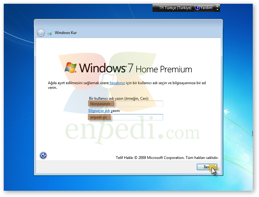 Windows 7 home basic oa