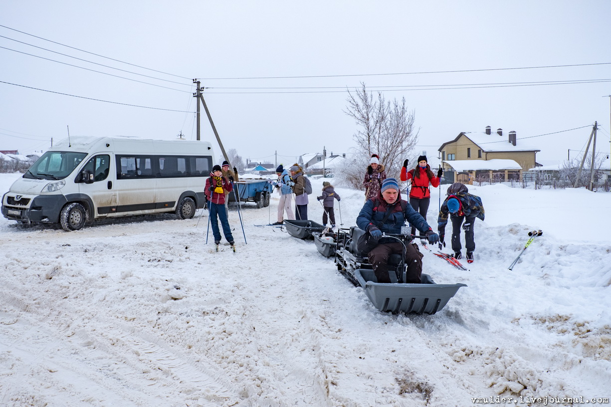 Лыжный поход выходного дня Горожанка-Кривоборье с Corbita.ru