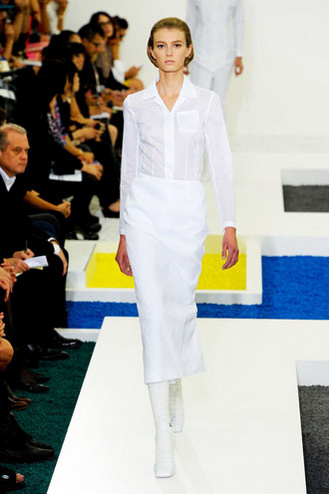 Milan Fashion Week, Look 1 - White | South Molton St Style
