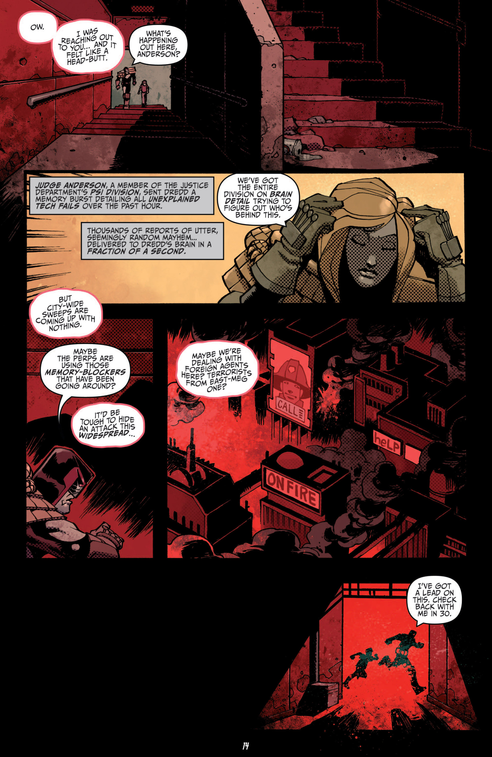 Read online Judge Dredd (2012) comic -  Issue #6 - 16