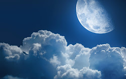 moon wallpapers albums desktop pc backgrounds romantic clouds cloud 3d lunar blogthis email space