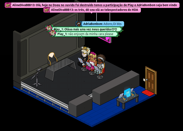 Habbo Da Aline - O Maior Blog do Hotel: Nostalgia #4 - Troca de Roupas