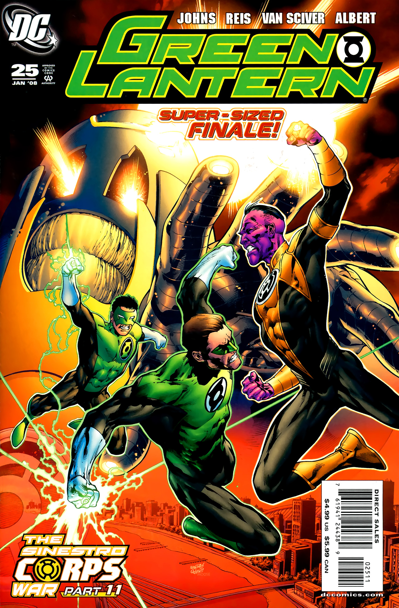 Green Lantern (2005) issue 25 - Page 1