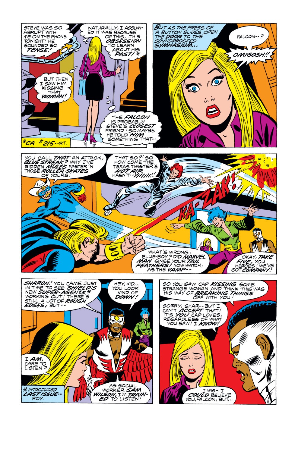 Read online Captain America (1968) comic -  Issue #218 - 7