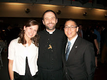 Amanda, Fr. Drew C.S.C, and myself