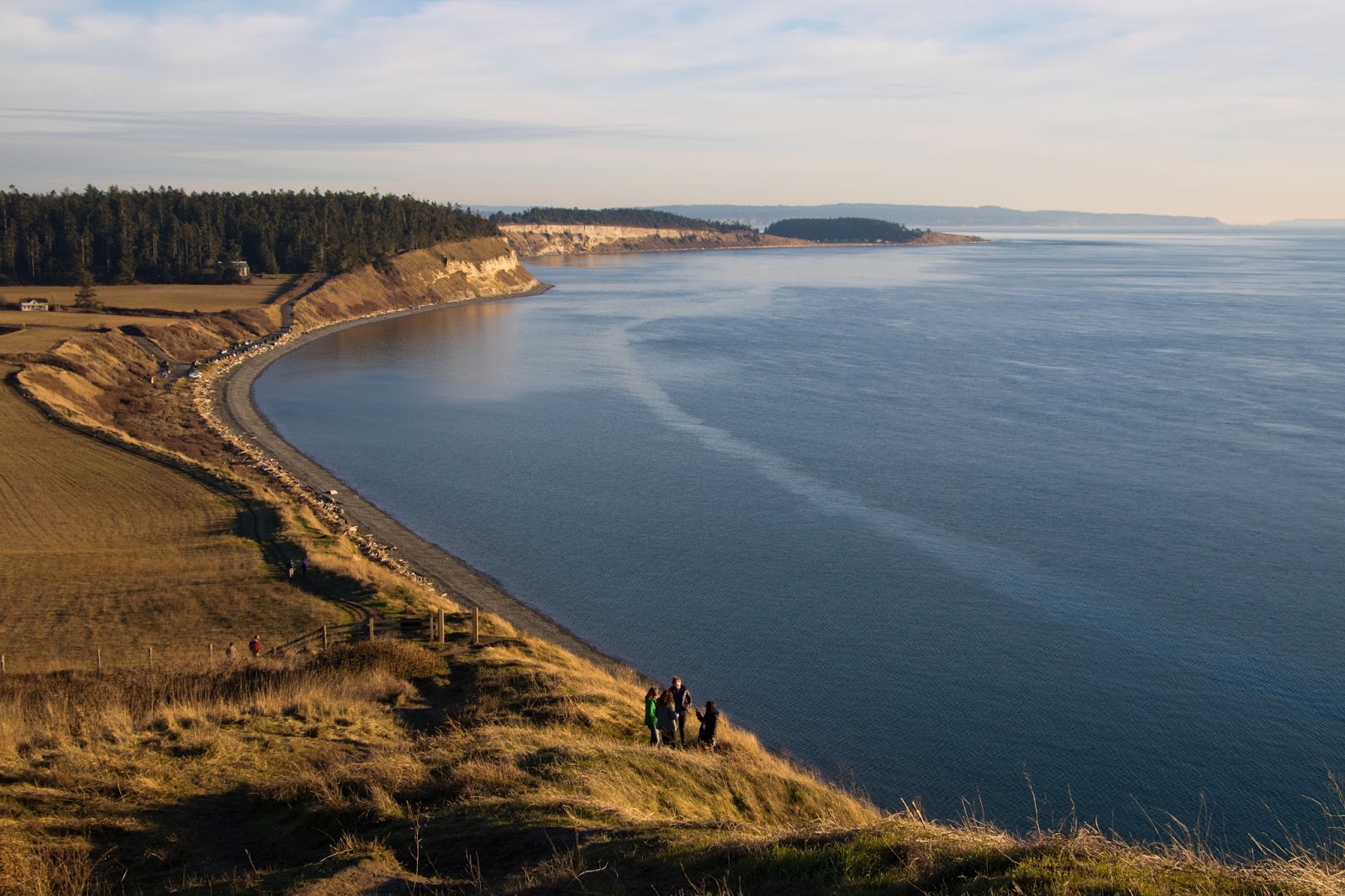 Hiking Shenandoah Ebey's Landing