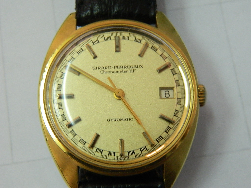 barang vintage : girard perregaux gyromatic chronometer ( SOLD )