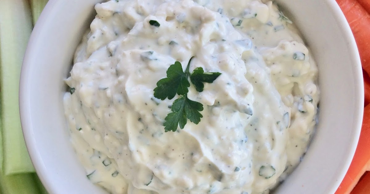 Savory Moments Fresh garlic & herb dip