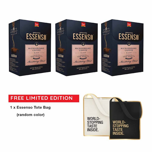 SUPER ESSENSO MICROGROUND BLACK COFFEE MANDHELING BLEND