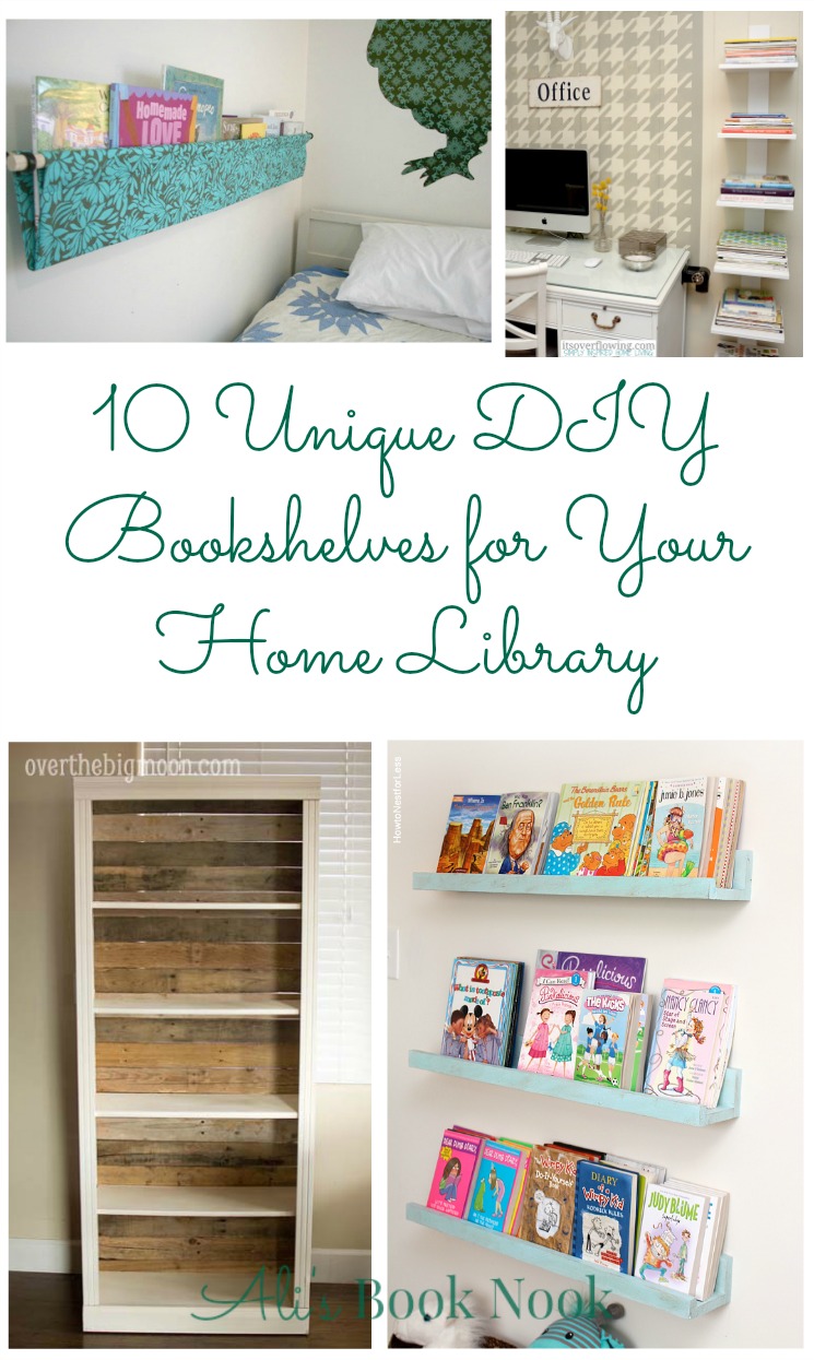 10 Unique DIY Bookshelves For Your Home Library Ali's Book Nook