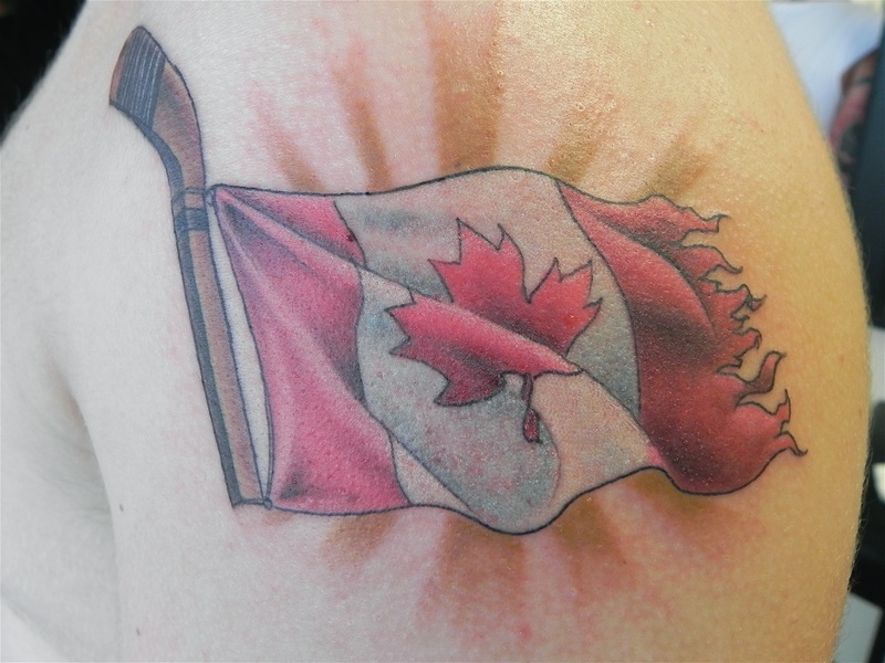 My Tattoo Designs: Canada Flag Tattoo
