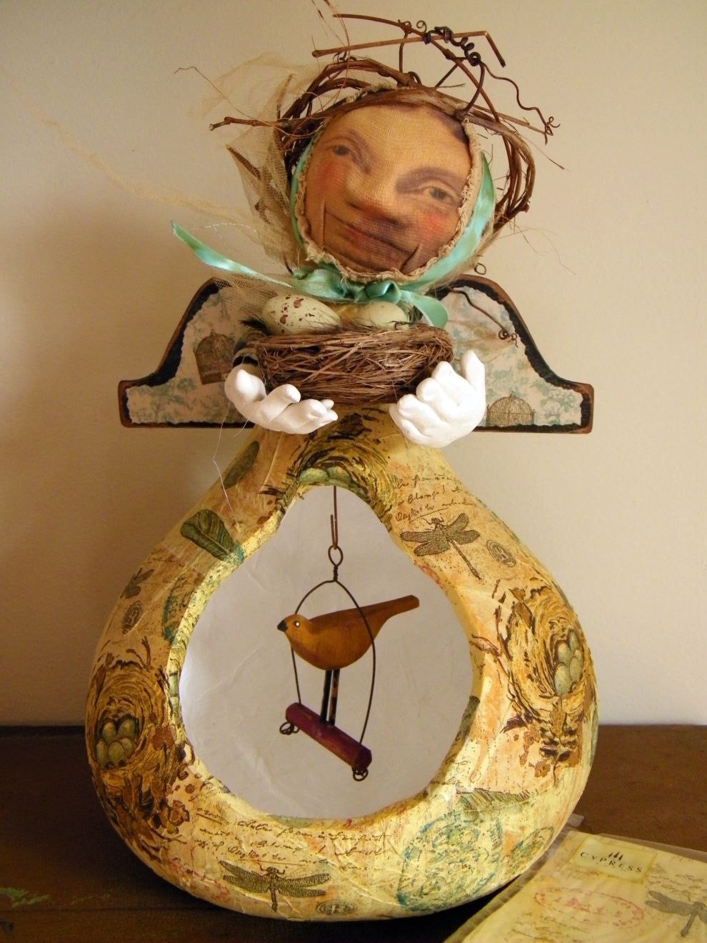 Woodstown Whimsies Gourd Doll Challenge!