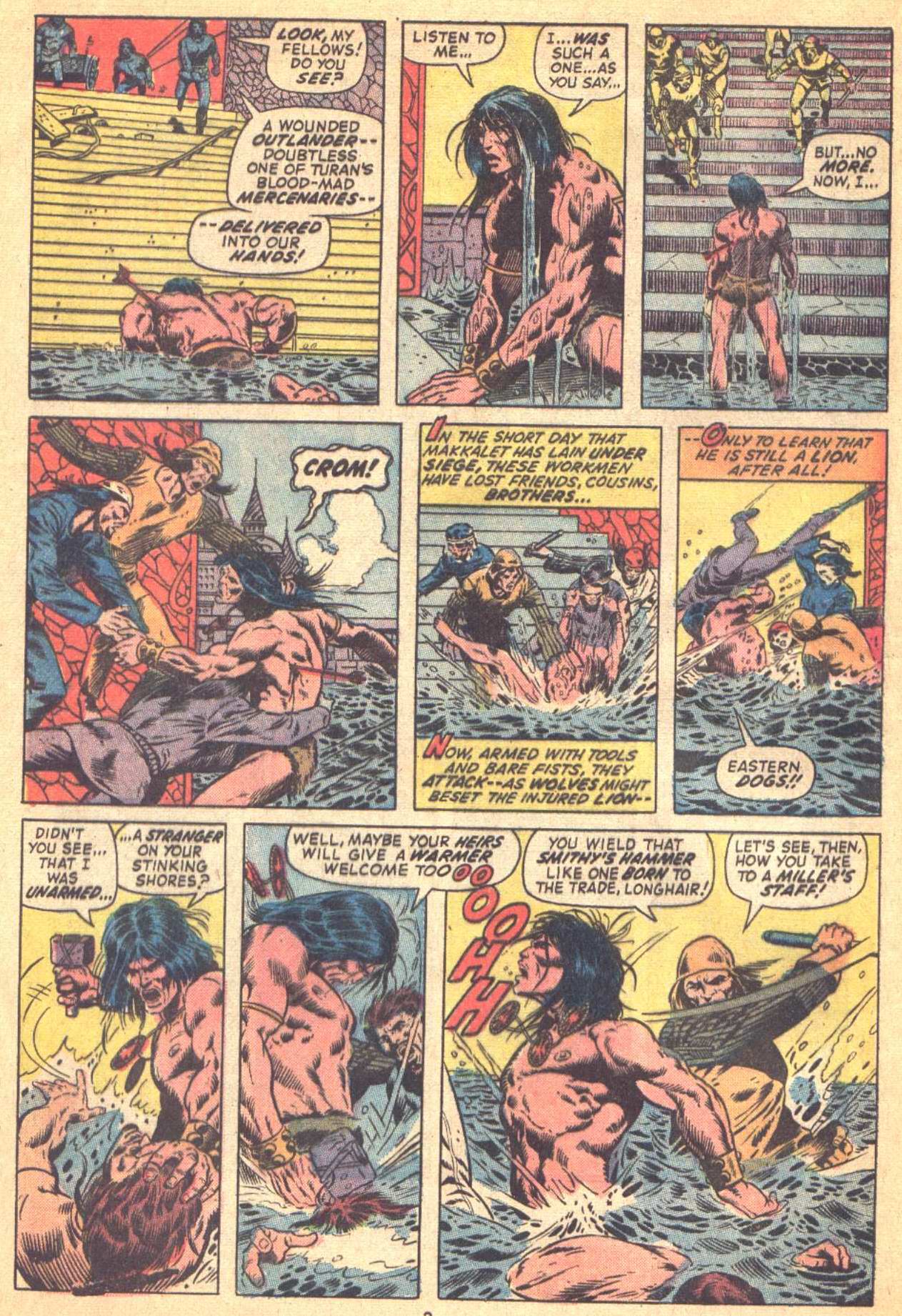 Read online Conan the Barbarian (1970) comic -  Issue #21 - 3