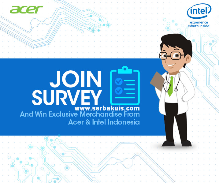 Isi Survey-nya Menangkan 10 Exclusive Merchandise dari Acer 