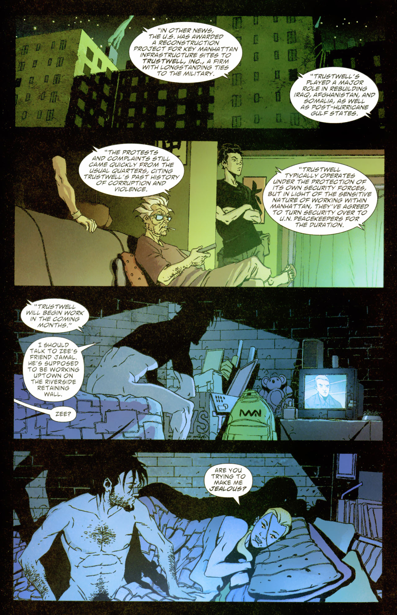Read online DMZ (2006) comic -  Issue #10 - 19