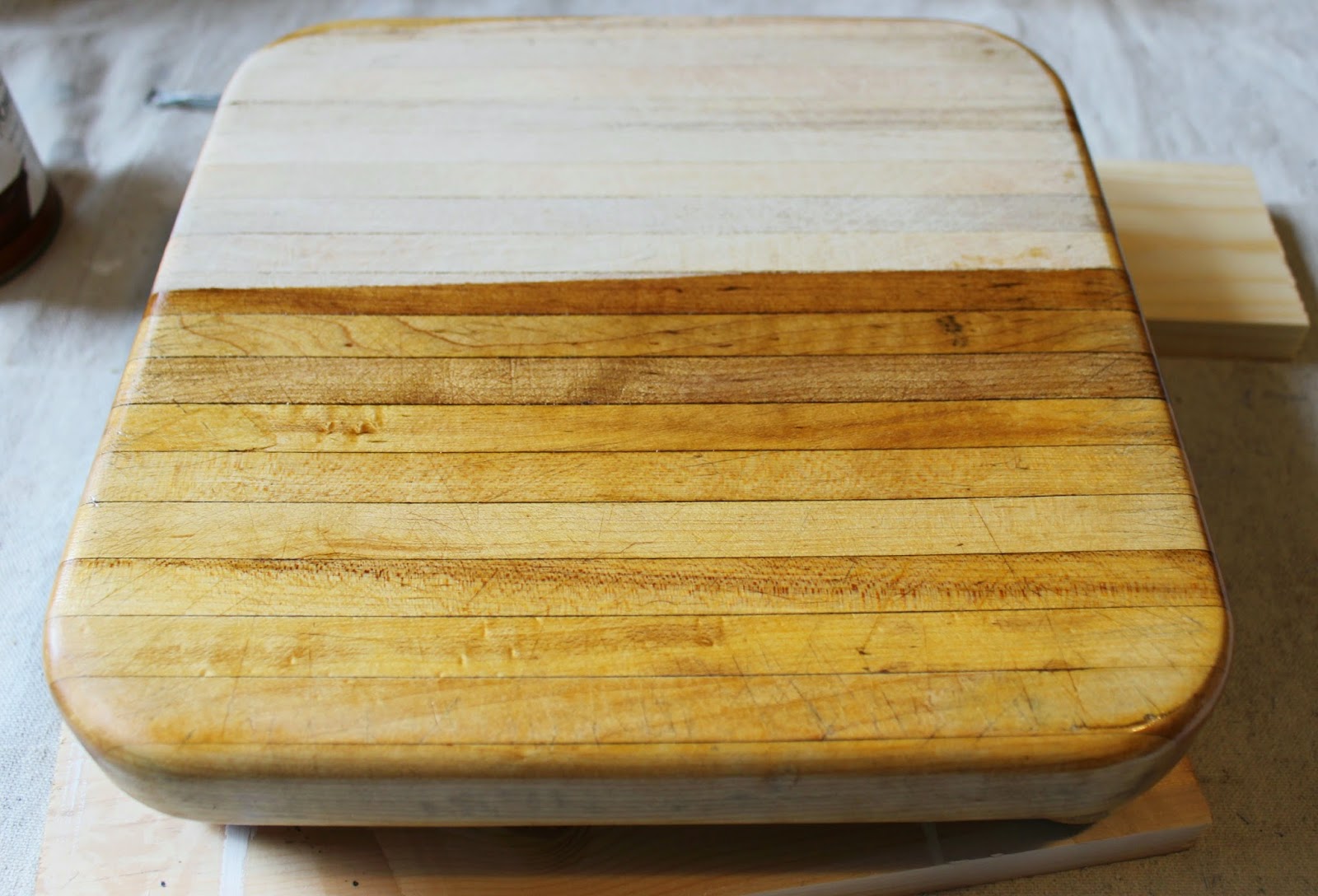 Happy At Home How To Rejuvenate An Old Cutting Board
