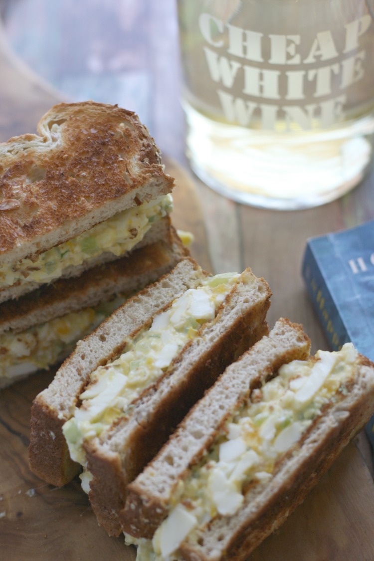 Egg Salad Sandwiches (and Cheap White Wine) | It Happens in the Hamptons