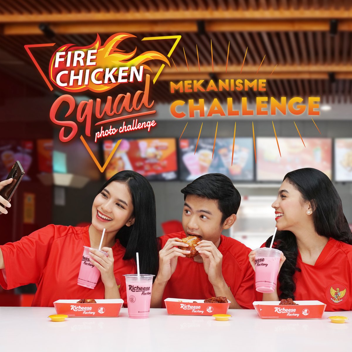 RicheeseFactory - Promo Makan 1 Tahun Ikutan Fire Chicken Challenge (s.d 16 Des 2018) RicheeseFactory - Promo Makan 1 Tahun Ikutan Fire Chicken Challenge (s.d 16 Des 2018)