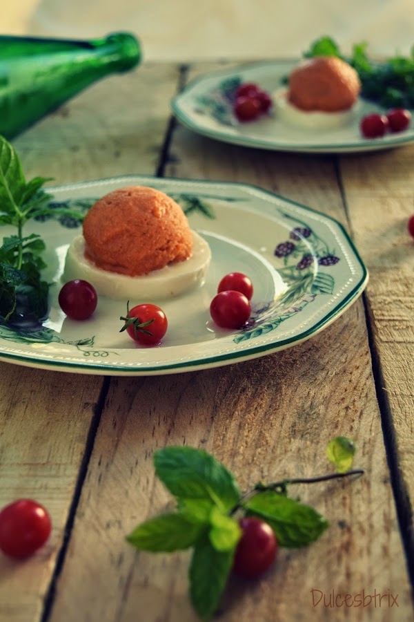 Helado de tomate-Dulcesbtrix