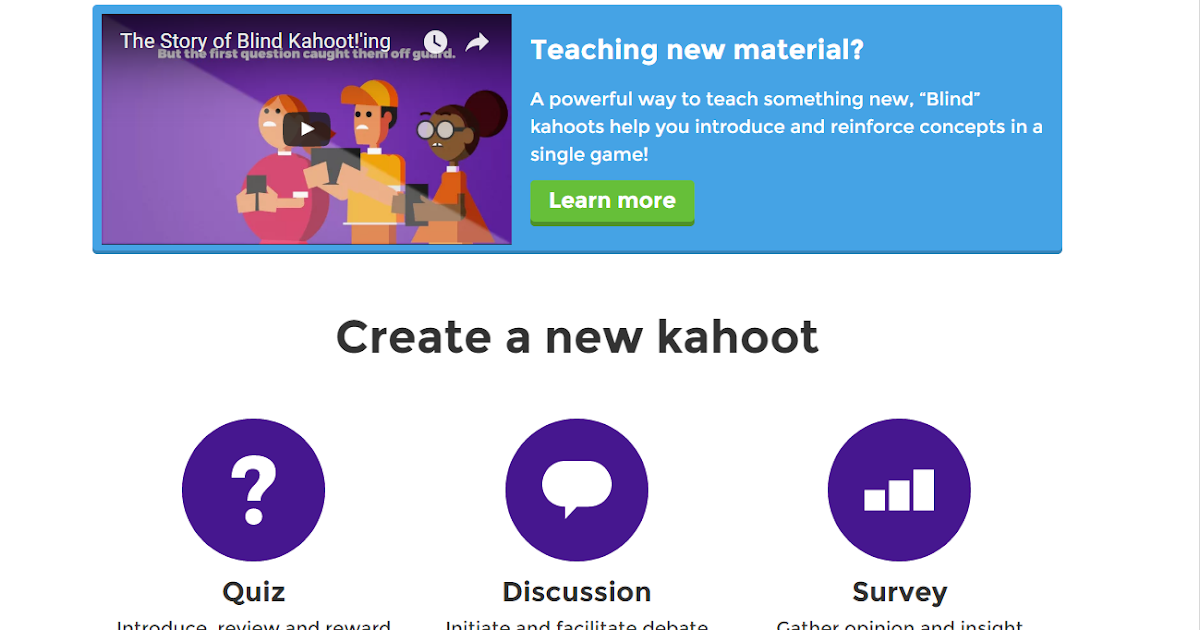 Kahoot {Quiz/Review Game}