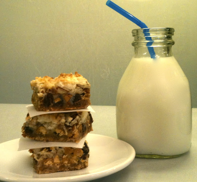 7-Layer Bars- perfect with cold milk