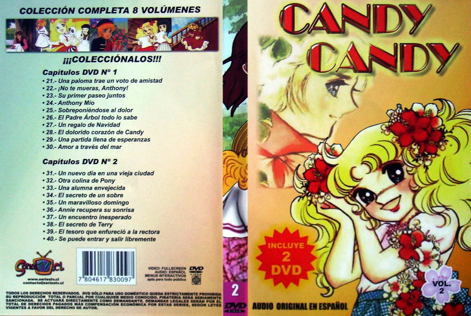 Candy, alcanzando una ilusión. Listado de capítulos Volumen 2