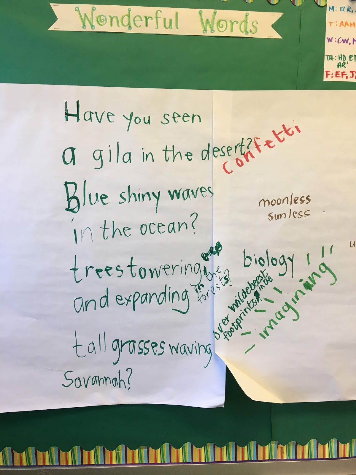 my juicy little universe "amazed of the nature"habitat poems by 2nd