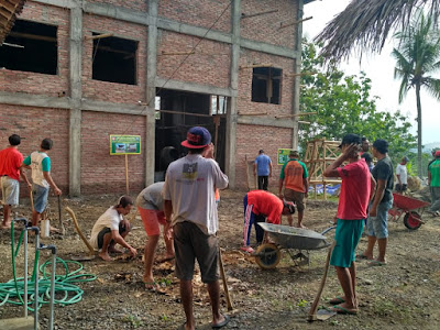 PEMBERSIHAN JELANG PENUTUPAN TMMD KODIM 0725/SRAGEN
