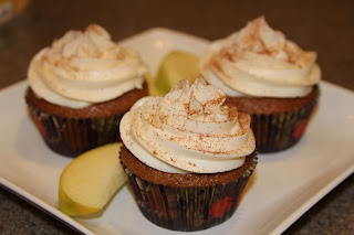 apple cider cupcakes