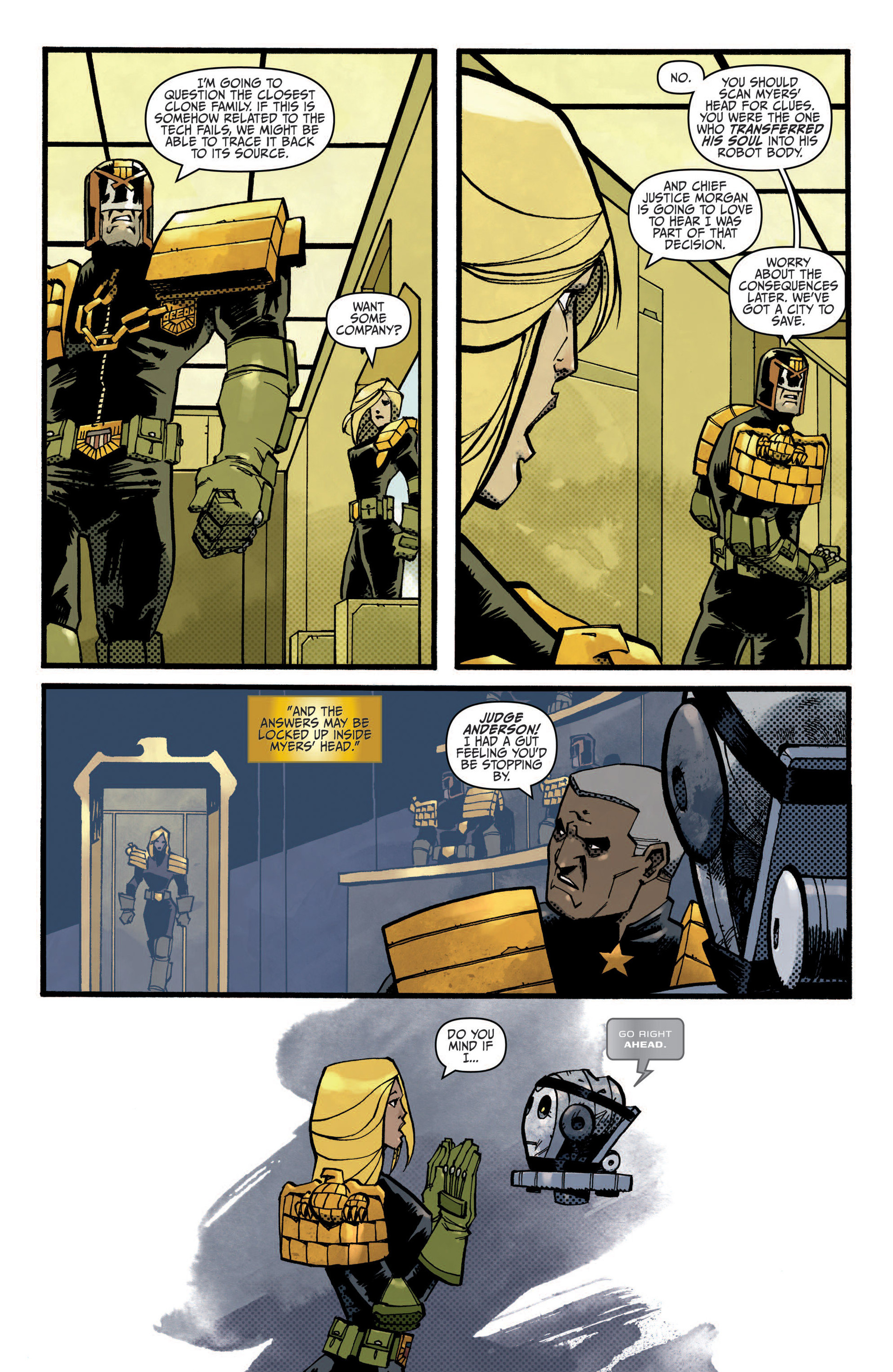 Read online Judge Dredd (2012) comic -  Issue #7 - 14