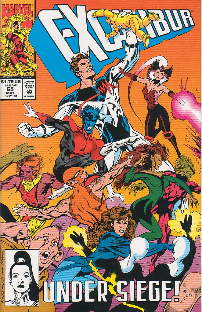 Read online Excalibur (1988) comic -  Issue #65 - 1