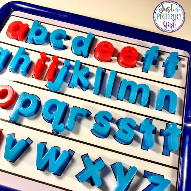 Magnetic Letter Tray printed with letters - Set of Six – Pioneer