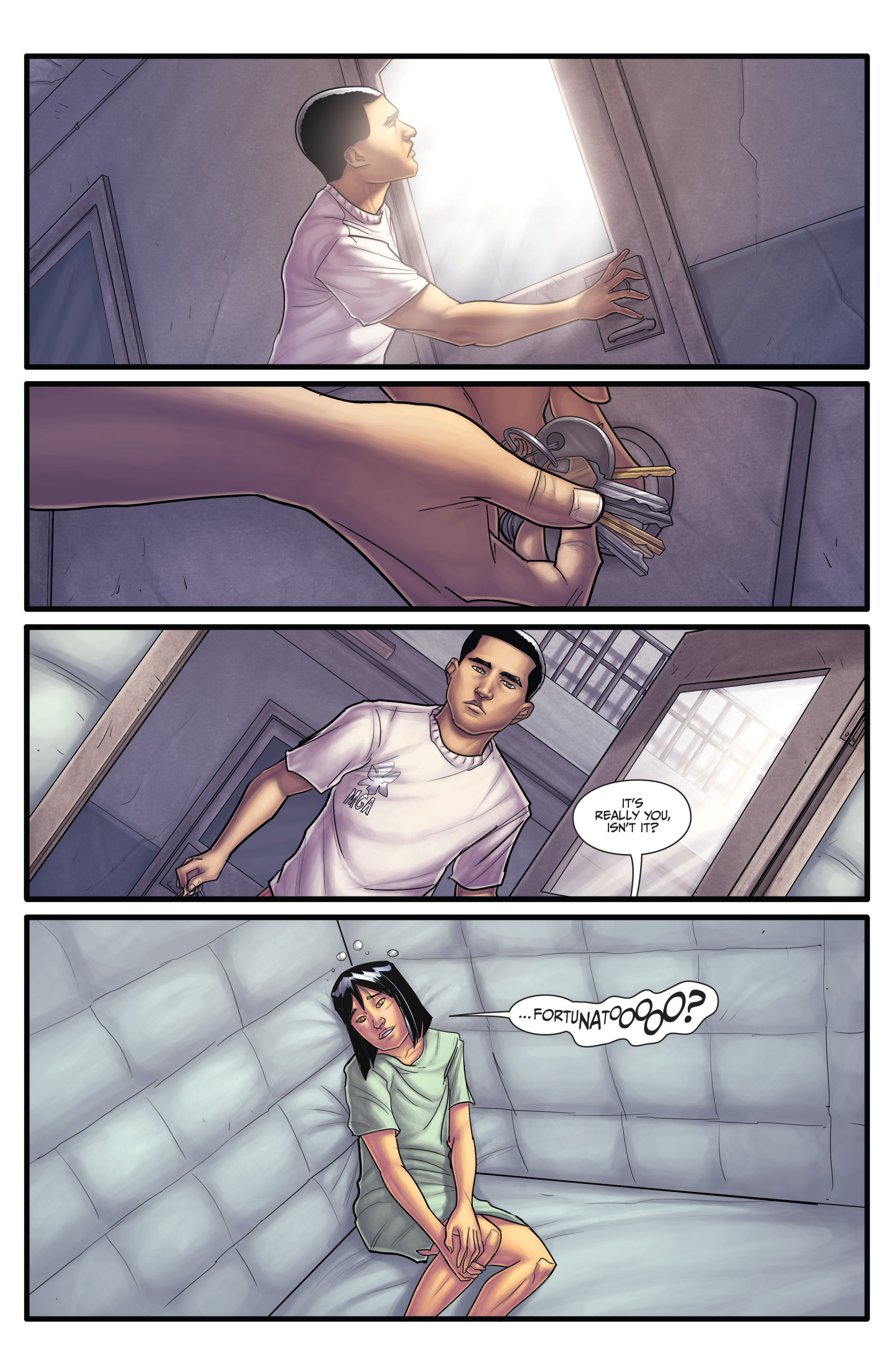 Read online Morning Glories comic -  Issue # _TPB 4 - 112