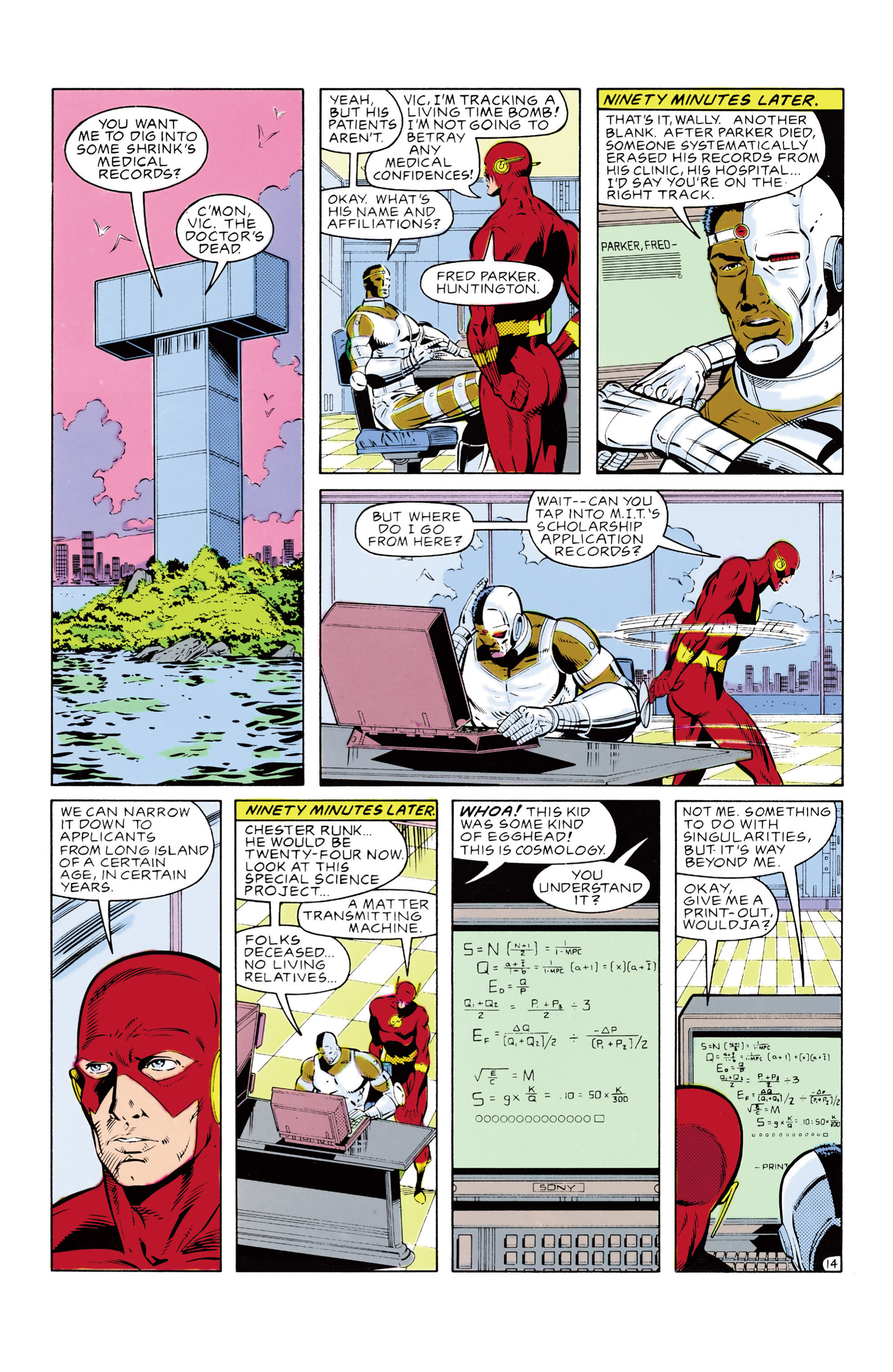 Read online The Flash (1987) comic -  Issue #9 - 15