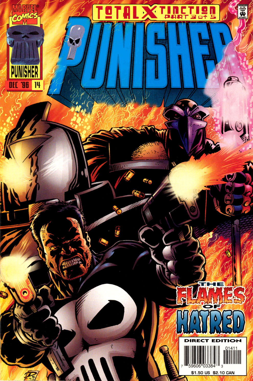 Read online Punisher (1995) comic -  Issue #14 - Total X-tinction - 1