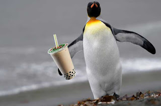 penguin slap game penguin bubble tea