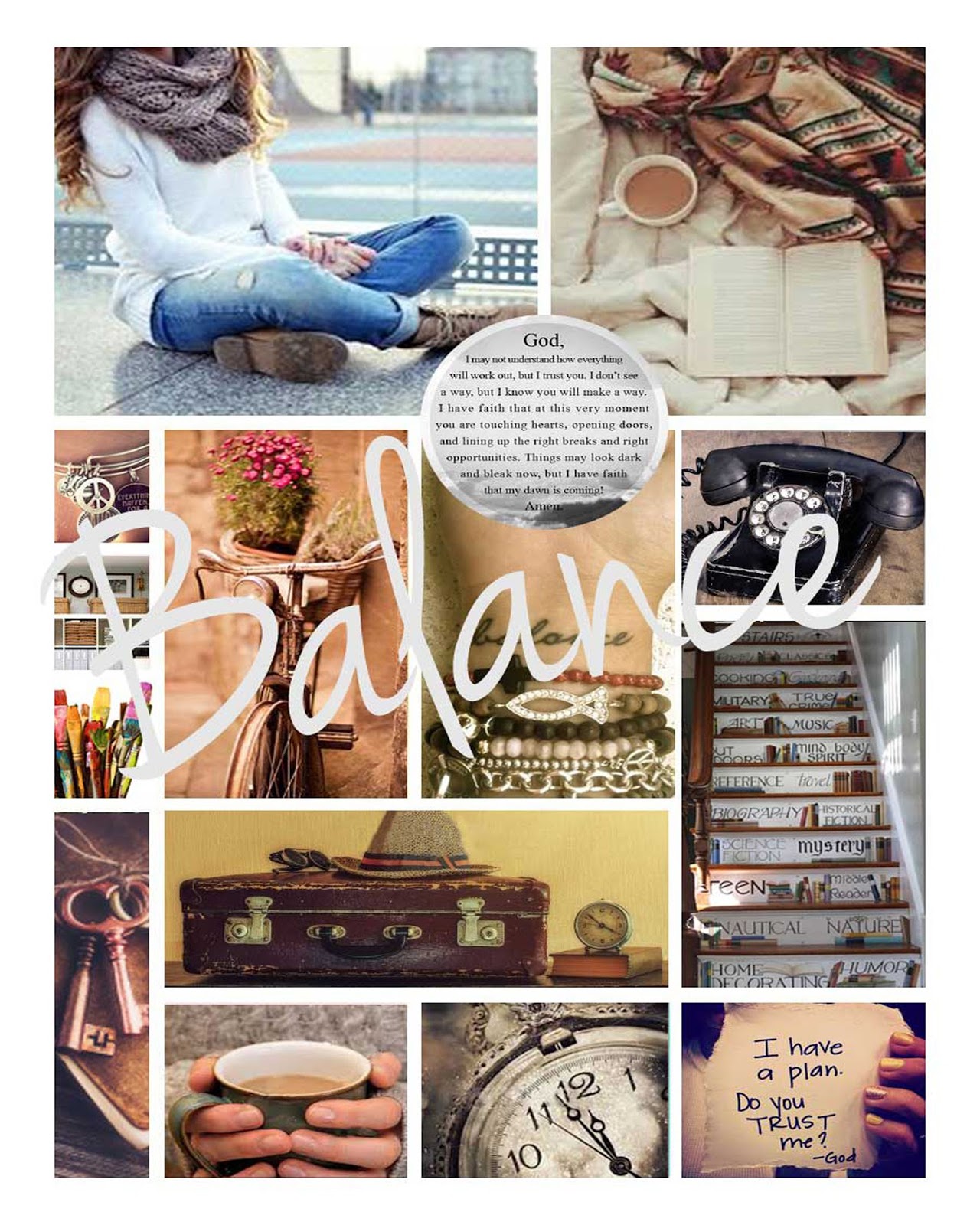 Scrappy Happy Mom One Little Word Mood Board